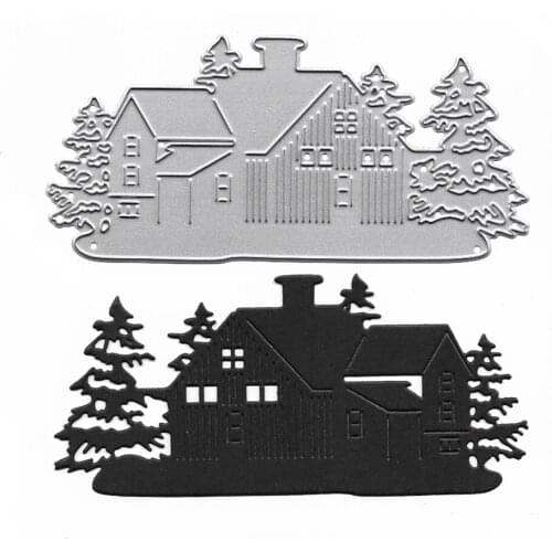 Villa Cutting Dies For DIY Scrapbooking Metal Stencils Handmade Photo Album Paper Card Making Decor Stamp And Die Sets 2021 New