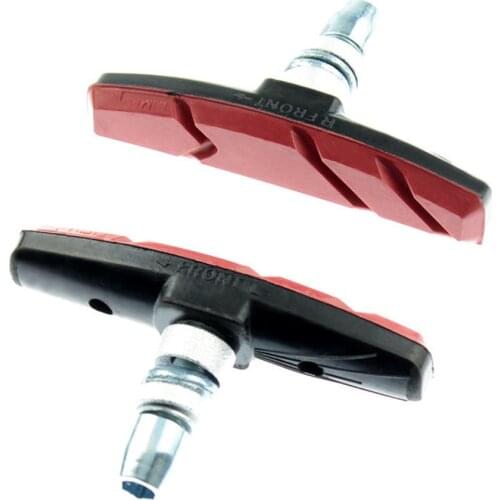 Durable Bicycle Silent Brake Pads Cycling Holder Pads Shoes Blocks Rubber Pad For Long-lasting Performance Bicycle Accessories