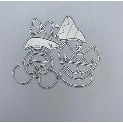 Christmas hat bearded bow Metal Cutting Dies For DIY Scrapbooking Album Embossing Paper Cards Decorative Crafts