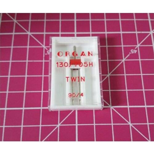 Organ Brand HAX1 Domestic Sewing Needles 130/705H Twin Needle Size 80/4MM