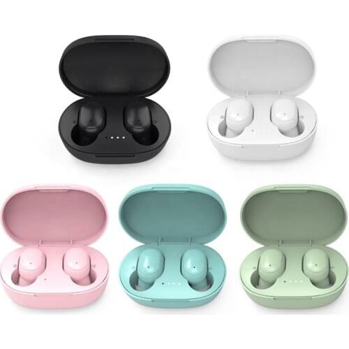 A6S TWS Wireless Bluetooth 5.0 Earphone Handfree Sports Headphone Waterproof Noise Cancelling Earbuds Headset for Xiaomi Huawei