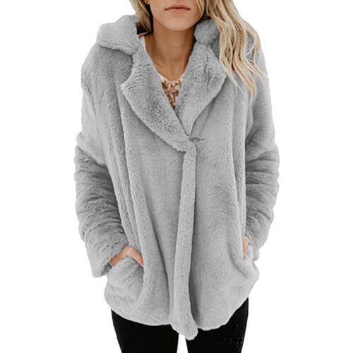 Womens winter cardigans Jacket Coat Fashion Long Sleeve Baggy Autumn Pockets Tops Oversized Open Stitch Sweater Warm Outwear