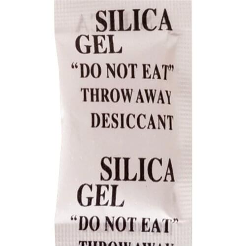 10/25/50 Packs 2g NonToxic Silica Gel Sachet Desiccant Damp Kitchen Room Living Moisture For Dehumidifier Accessory Absorber Bag