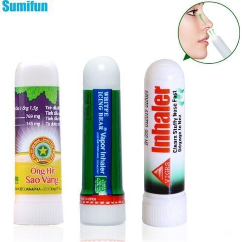 3Types of 1Pcs Motion Nasal congestion Cool Cream Refresh Relaxation Aroma Headache ose Massage Stick Herbal Ointment