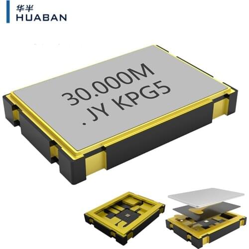 5PCS 30MHZ SMD 7050 3.3V 25PPM -40~+85℃ OSC Active Crystal Oscillator