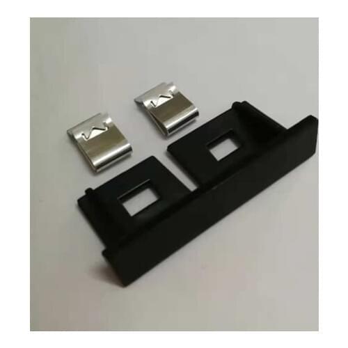 5X Metal Chrome matt silver Glossy black Front Grill Grille Emblem Badge mount for Audi Sline S Line A4 A4L A5 A6L S3 S6