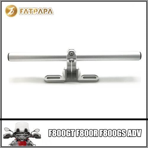 Motorcycle Accessories Stainless Steel handlebar Navigation Bracket For BMW F800GT F800R F800GS ADV F800