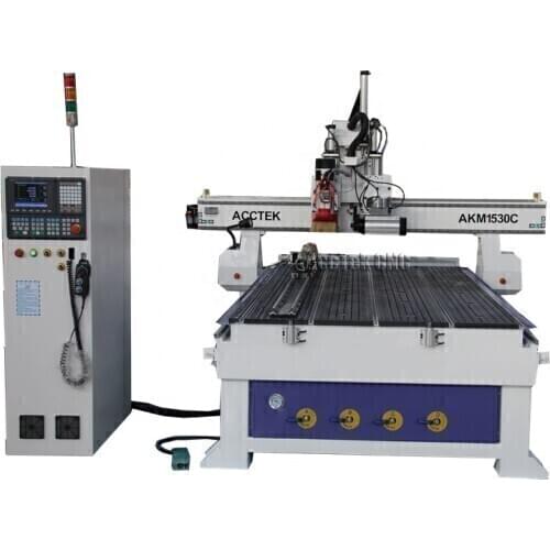 Auto tool change woodworking engraver drilling and milling cnc router machine