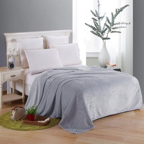 Beddowell Fleece Blankets On The Sofa
