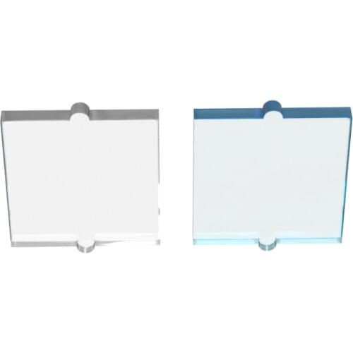 BuildMOC Assembles Particles 60601 Glass for Window 1x2x2 For Building Blocks Parts DIY electric Educati