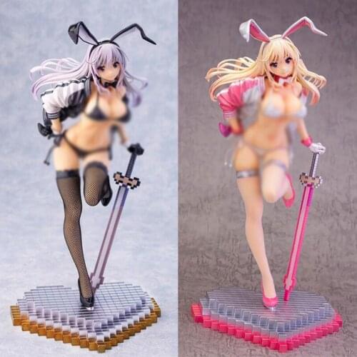 28CM Skytube Girl Figure PVC Action Figure Collectible Model Toys For Gift Skytube Girls Zimakupiza by Saitom Rabbit Ears