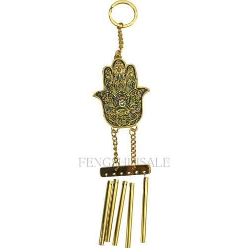 Fengshui Hamsa Hand Windchimes W Free Fengshuisale Red String Bracelet W3211
