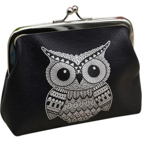 OCARDIAN Wallet Coin Purses Cartoon Wallet Small Mini Womens Owl Fashion Card Holder Coin Purse Clutch Handbag A8