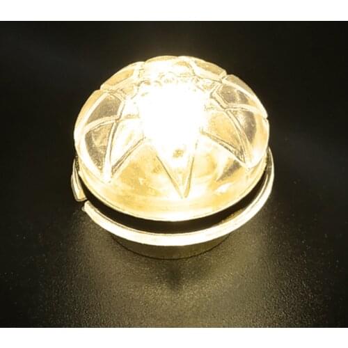 Miniatures Mini Exquisite LED Ceiling Light Lamp Battery Operated Set for 1/12 Dollhouse Dolls House Room Decor Decorative Toy