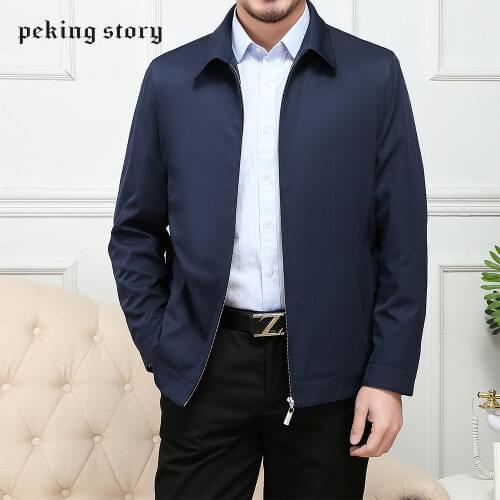 Peking Story Mens Autumn Jackets