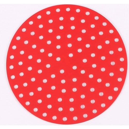 #Durable Air Fryer Liner Air Fryer Mat Food Grade Non-Stick Silicone Fryer Basket For 7.5~8-Inch Air Fryers Steamers Hot selling