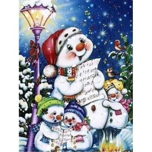Christmas diamond painting snowman embroidery mosaic art diamond dotz diy rhinestone picture puzzle tapestry wall decor stickers