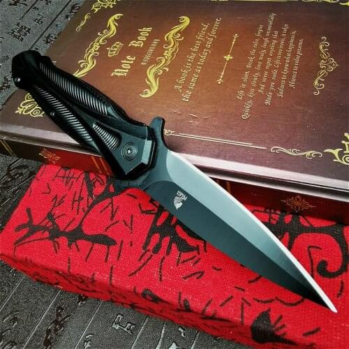Outdoor tactical folding knife ABS folding knife outdoor knife pocket knife fruit knife outdoor jungle folding defensive knife
