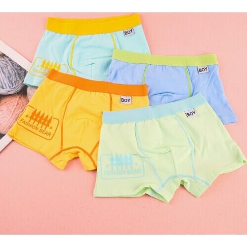 Finney Boxer Boys Pure Boxer Childrens Underwear Men Cotton Baby Boys Childrens Shorts