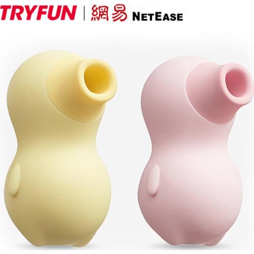 Tryfun kiss series vacuum sucking massager sex toys female massager husband and wife sex licking vibrating vaginal device