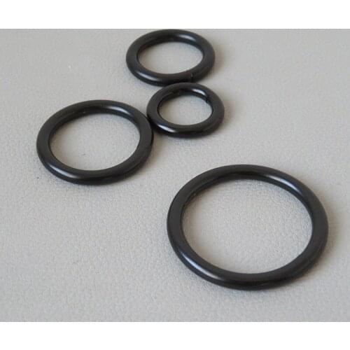 100Pcs/lot Wholesale Metal O Ring Wheel Welded Buckle Clasp For Bag Sewing Accessory Belt Loop Pet Dog Collar Harness Hardware