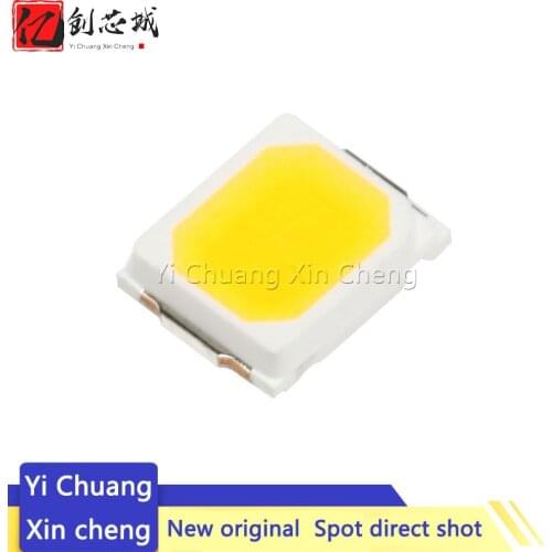 100pcs SMD LED 2835 White Chip 0.5 W 3V 6V 9V 18V 50-55LM Ultra Bright Surface Mount LED Light Emitting Diode Lamp