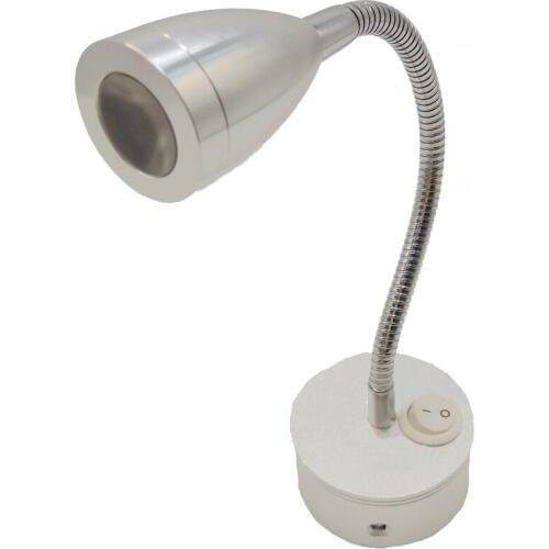 12V 24V 110V 220V 3W WALL MOUNT LED GOOSENECK LIGHT