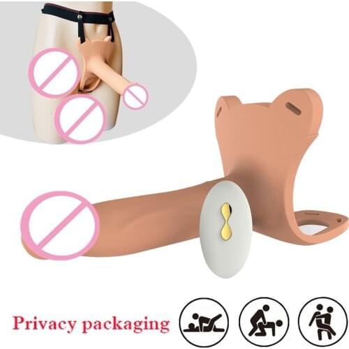 Lesbian Strapon Dildo Butt Plug Vibrator Sex Toys For Couple Double Penetration Realistic Penis Anal Dildos Female Masturbation