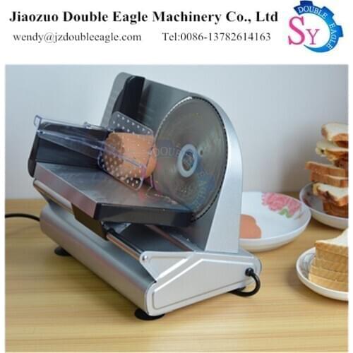 SY-8808 electric Household Cut mutton roll Slicer Beef meat slicer machine Small business Toast bread Frozen meat planer 110V