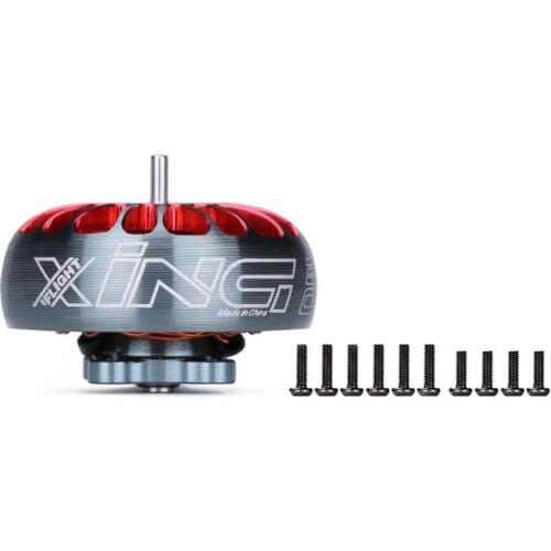 IFlight XING 2005 1900KV / 2550KV 4-6S FPV Motor with 1.5mm outer titanium alloy shaft compatible Nazgul 5030 prop for FPV part
