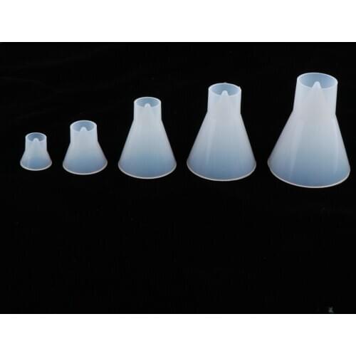 Cone Shaped Silicone Molds Art Resin Casting Jewelry Making Moulds Tool