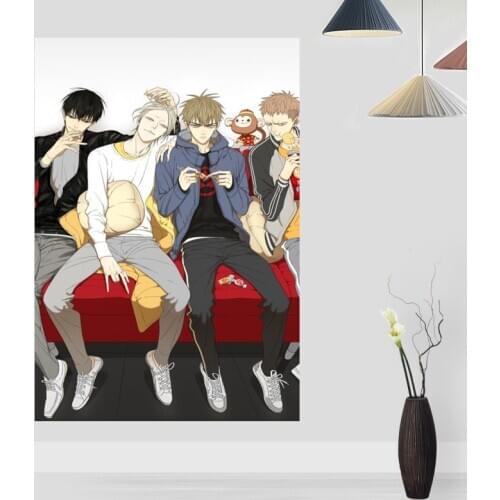 New arrival Old Xian 19 Days Poster Silk Fabric Wall Art Poster Print Painting Nature Decoration Modern Home Decor Poster