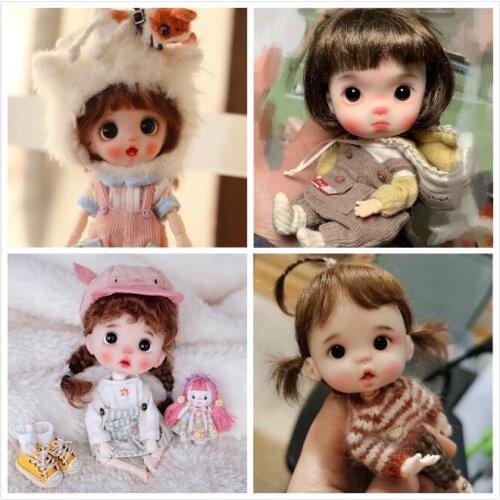 OB11 doll head customization 1/8 BJD dolls OB doll head DIY polymer clay 2020312