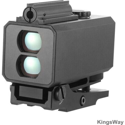 Hunting Rifle Mounted Rangefinder 700m with Aligned Laser Elevation Windage Adjust Bracket