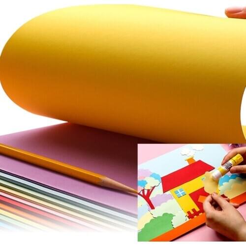 50 Pcs 230gms Thick Hard Cardboard Cutting Paper A4 Size Craft Paper Paperboard DIY Painted Scrapbook Greeting Card Paper