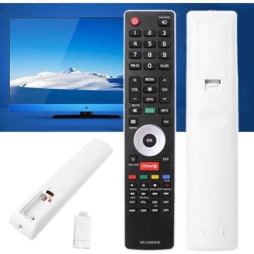 Remote Control Controller Replacement for ER-33903 ER-33903HS Hisense LCD TV 55K600XWSEU3D LTDN55K600XWSEU3D LHD32K360WSEU