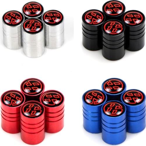4Pcs Wheel Tire Covered Car Truck universal Tube Tyre cover Bicycle Dustproof Valve Cap for Toyota 86 avensis auris hilux