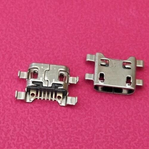 50/100pcs for LG D335 L Bello Dual H500 Magna Y90 H502 Magna Y90 H960A usb jack socket Charging port Connector