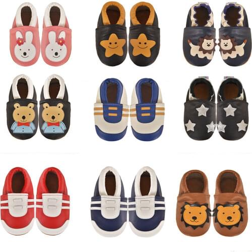 Jackshibo Baby Girls Boys First Walker Shoes Toddler Kids Soft Prewalker Baby Slippers Crawling Shoes Non-slip Baby Shoes 6-30M