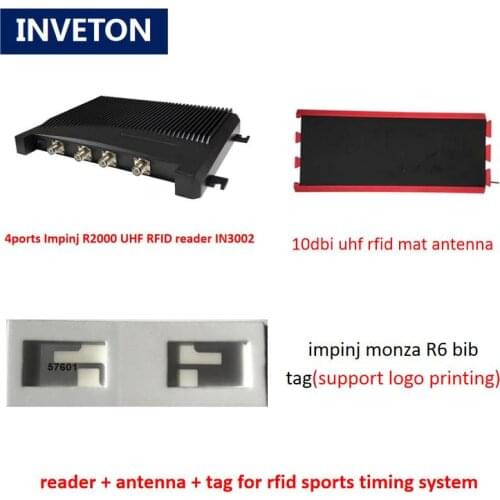 Uhf rfid smartrac impinj monza r6 chip smartrac monza sticker bib tag with foam timing chip tag for sports running race system
