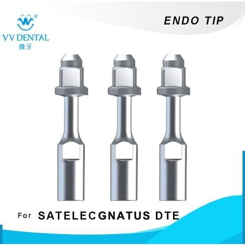 Ultrasonic scaler endo tip for endo file stainless steel U-file for DTE SATELEC ultrasonic scaler handpiece