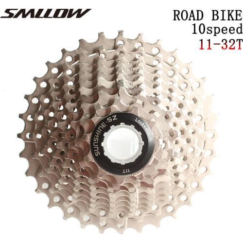 SUNSHINE-SZ Road Bike 10s Cassette 11- 32 T Freewheel Bicycle Parts 10s 20S 10Speed Flywheel for parts 5600 5700 105 K7 rival