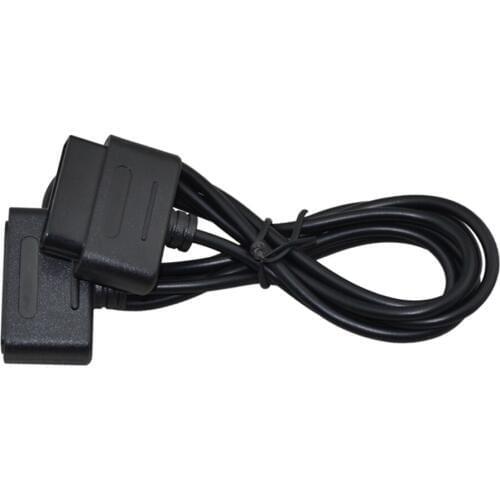 High Quality Black Extension Cable Cords For S-N-E-S Game Handle Gamepad Controller