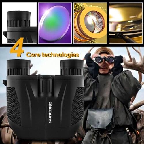 10x25 Powerful Folding Binoculars Pocket Portable Zoom Telescope Day Night Vision Outdoor Camping Hunting Binoculars