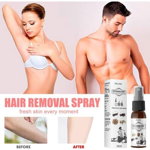 30ml Powerful Hair Removal Cream Spray Body Hair Depilatory Beard Bikini Legs Armpit Permanent Painless Hair Remover Spray