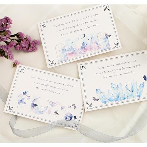 30pcs Goblins Poetry records postcard as invitation Greeting Cards scrapbooking DIY Gift cards