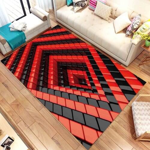 Vorteks 3d Rug 43, Modern Rug, Custom Rug, Floor Rug, 3x5 Rug Modern Area, Personalized Rug, Popular, Gift