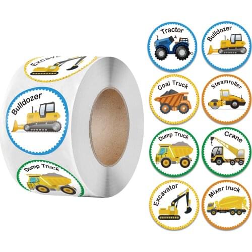 50-500pcs Round Encourage Stickers 1 inch Cute Words Stickers for Kids Teacher Reward Stickers School Classroom Supplies