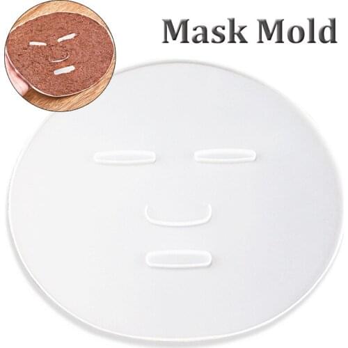 Free Shipping Reuseable Face Mask Plate for Fruit Vegetable Mask Natural Collagen Home Use Facial SPA Care Mask Making DIY Tool