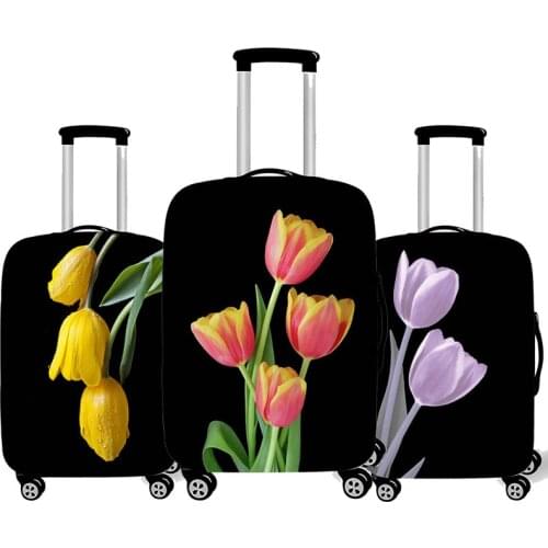 African girl luggage cover Afro women baggage covers Travel Accessories elastic trolley case suitcase cover for 18-32 inch